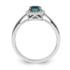 Alexandrite & Diamond Halo Ring