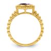 Amethyst Gold Ring