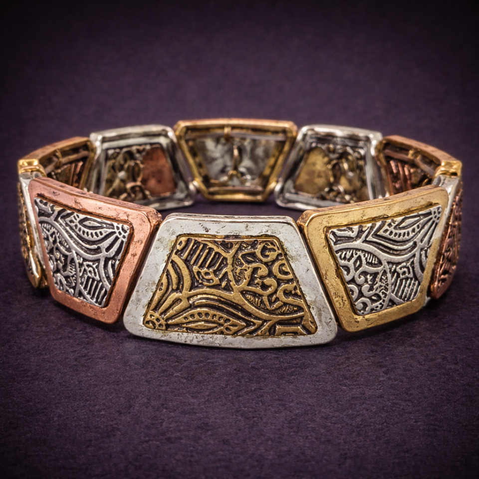 vintage design stretch bracelet