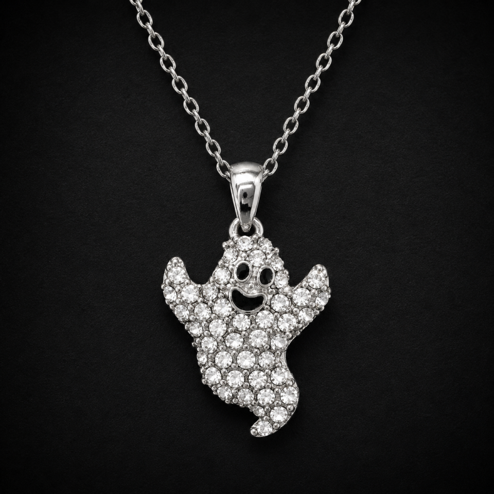 Glimmering Ghost Necklace