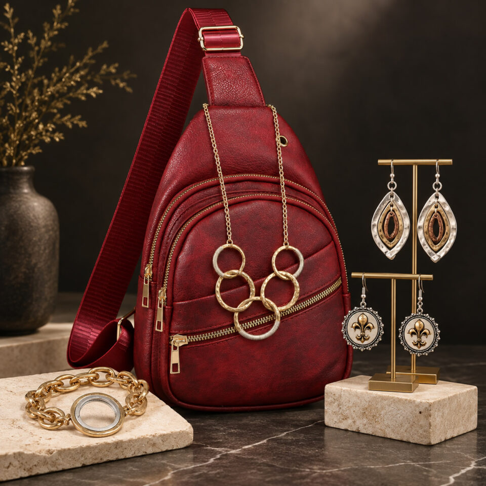 oxford sling handbag jewelry collection