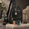 black oxford sling handbag jewelry collection