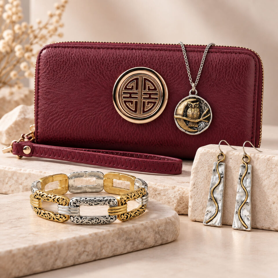 ravello wallet jewelry bundle